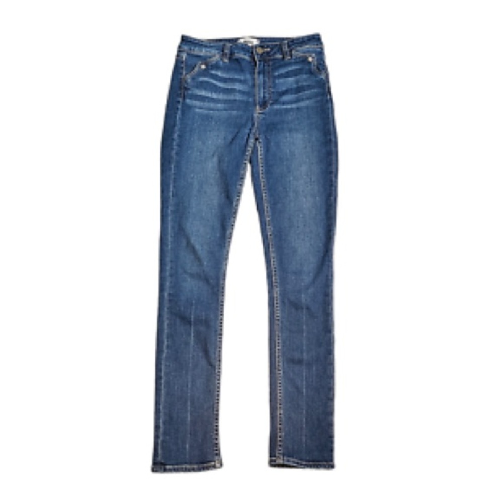 NWOT- PAIGE Hoxton Ankle Skinny Jean With Scalloped Yoke in Arturo